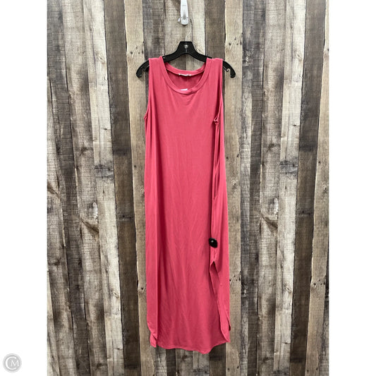 Dress Casual Maxi By Zenana Outfitters In Pink, Size: Xl