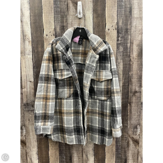 Jacket Denim By Rue 21 In Grey, Size: M
