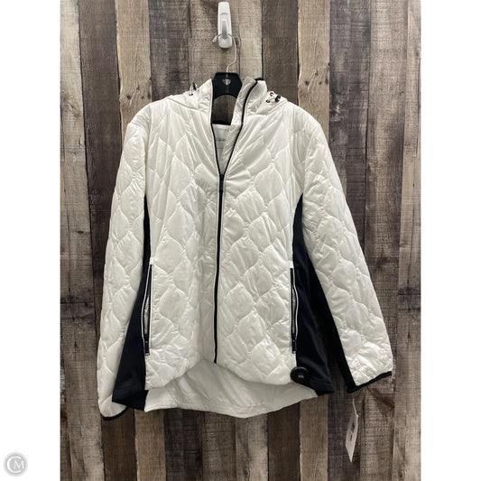 Jacket Puffer & Quilted By Calvin Klein In White, Size: Xxl