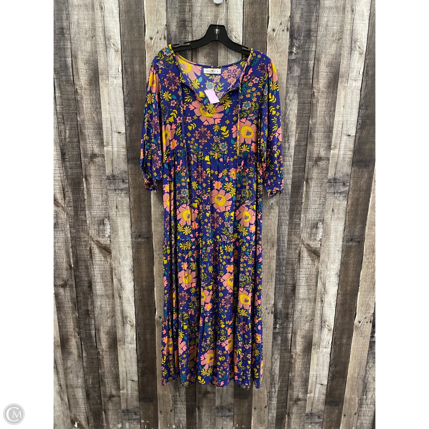 Dress Casual Maxi By Natural Life In Multi-colored, Size: S