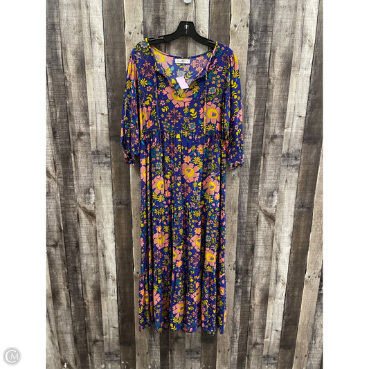 Dress Casual Maxi By Natural Life In Multi-colored, Size: S