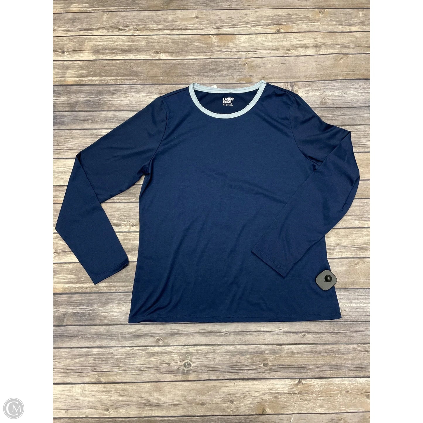 Pajamas 2pc By Lands End In Navy, Size: M