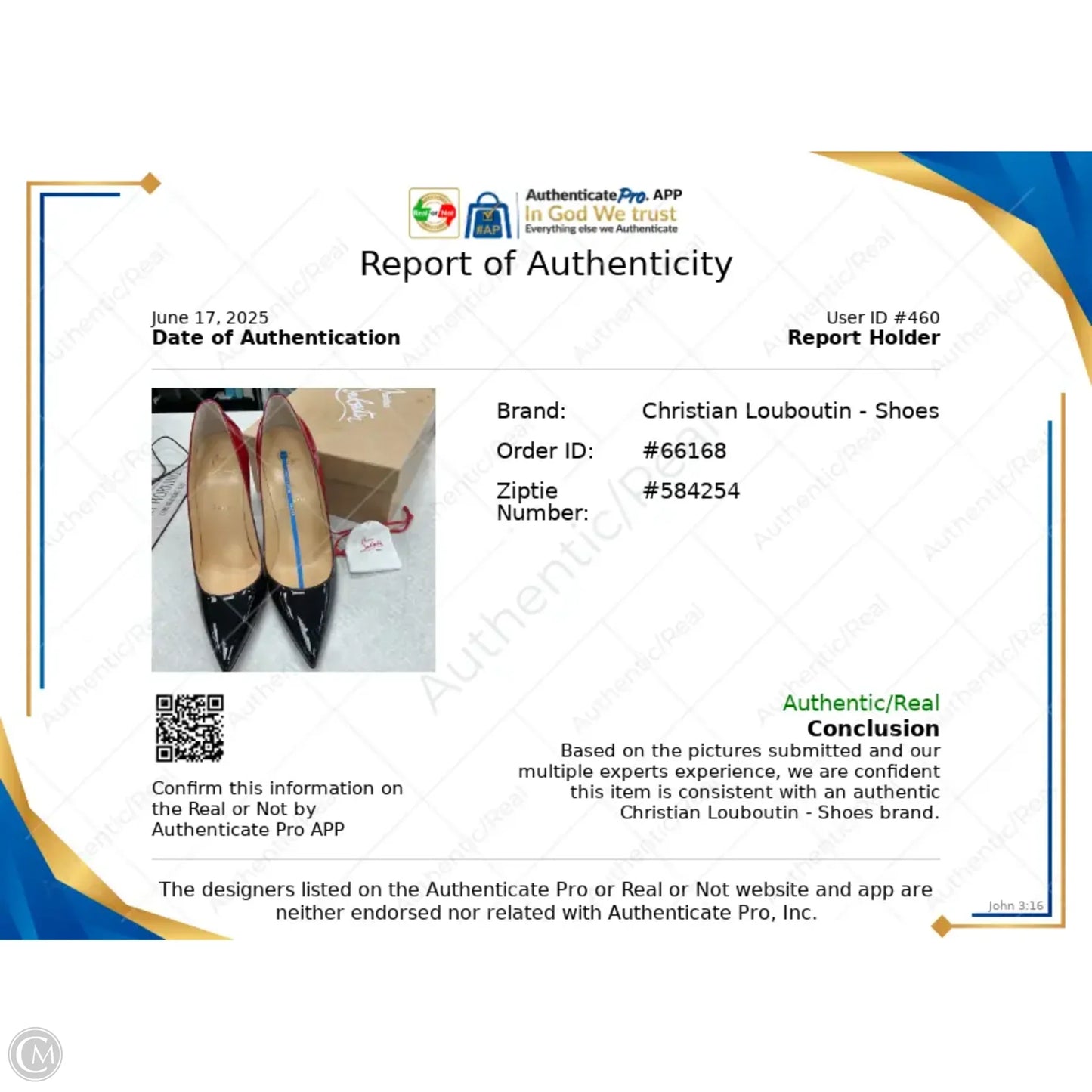 Shoes Luxury Designer By Christian Louboutin In Black & Red, Size: 9.5