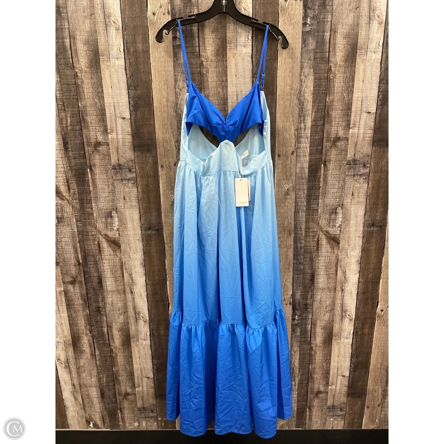 Dress Casual Maxi By Cme In Blue, Size: Xl