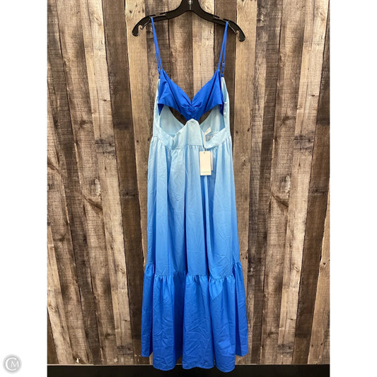 Dress Casual Maxi By Cme In Blue, Size: Xl