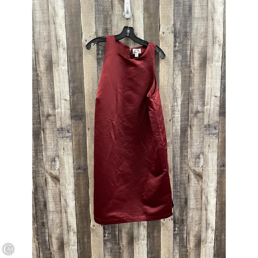 Dress Casual Midi By Cme In Maroon, Size: Xxl