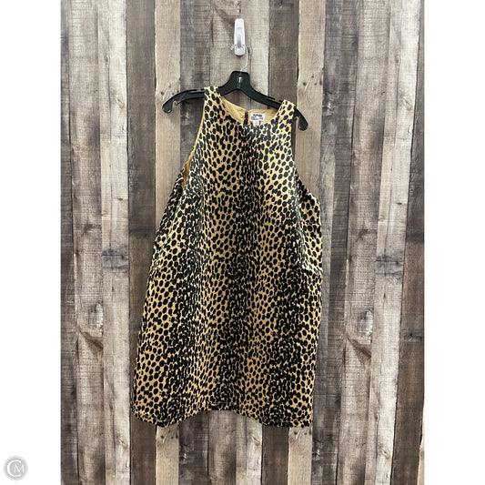 Dress Casual Midi By Cme In Animal Print, Size: Xxl