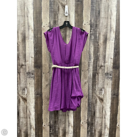 Dress Casual Short By Bcx In Purple, Size: M