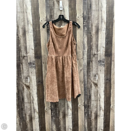 Dress Casual Short By Listicle In Brown, Size: S