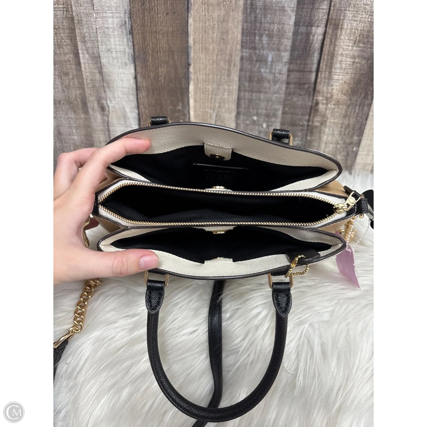 Crossbody Designer By Coach, Size: Medium