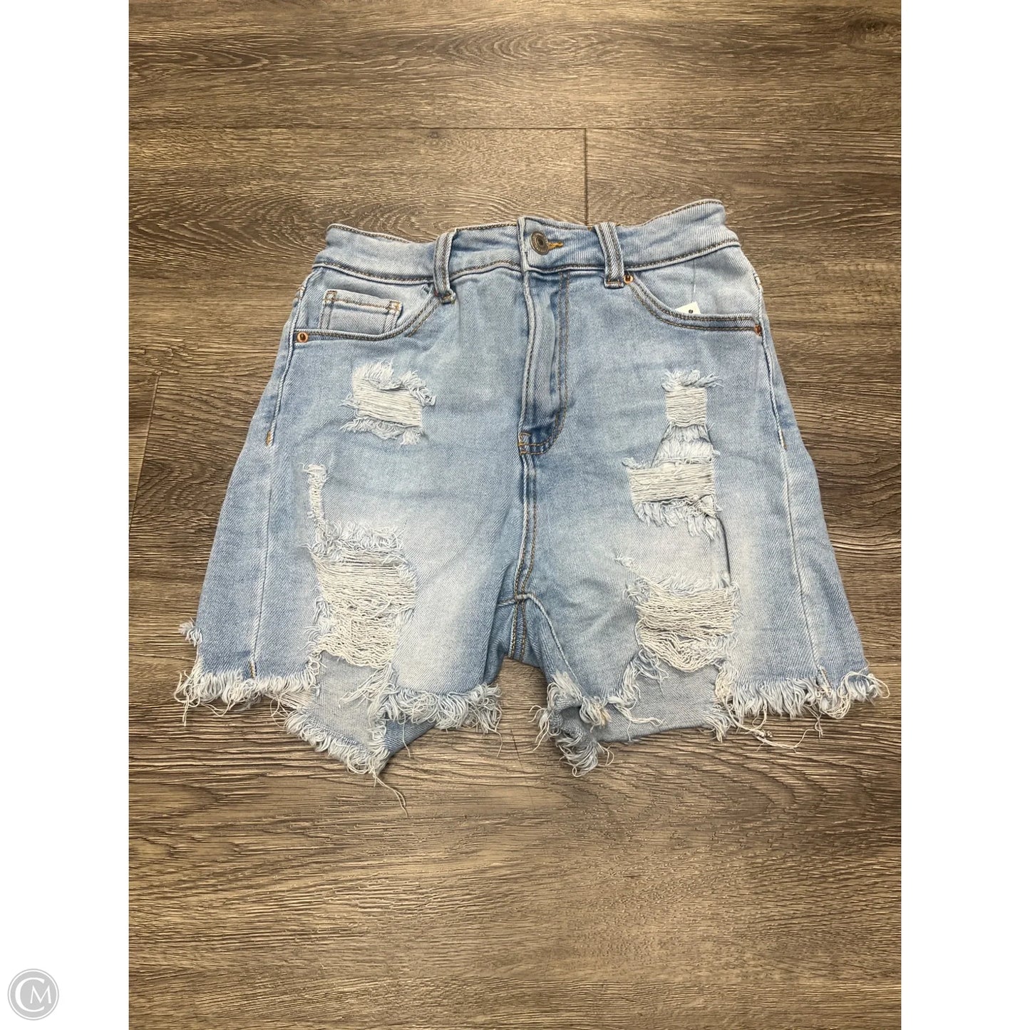 Shorts By Cme In Blue Denim, Size: S