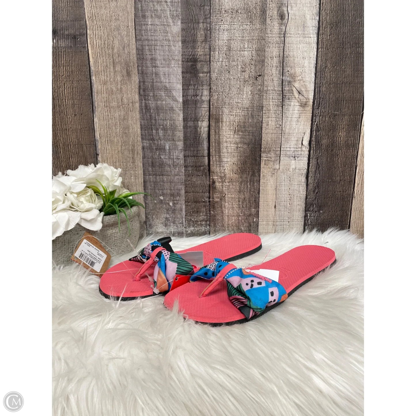 Sandals Flip Flops By Havaianas In Multi-colored, Size: 11