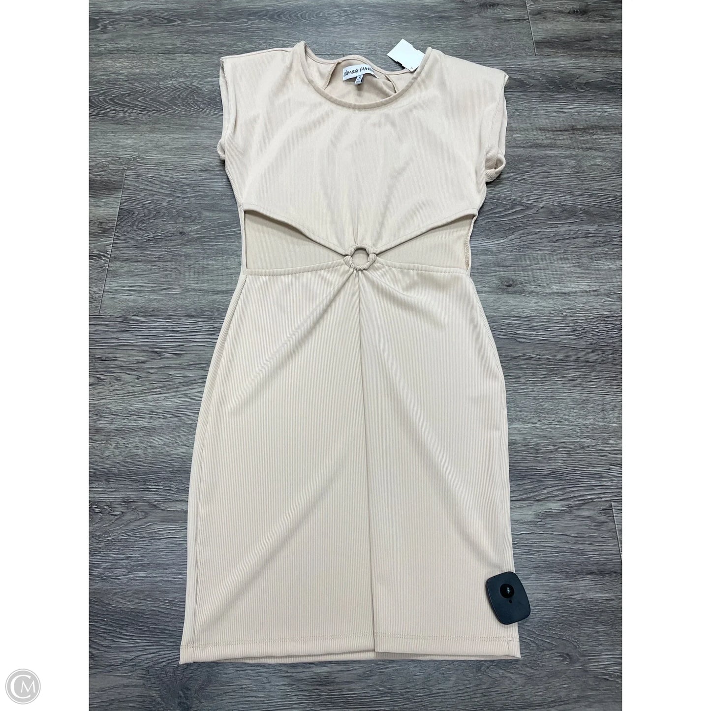 Dress Casual Short By Almost Famous In Tan, Size: M