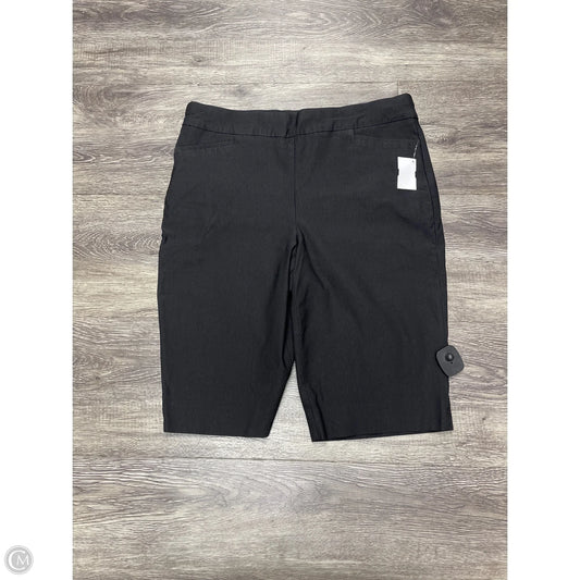 Shorts By Chicos In Black, Size: 14