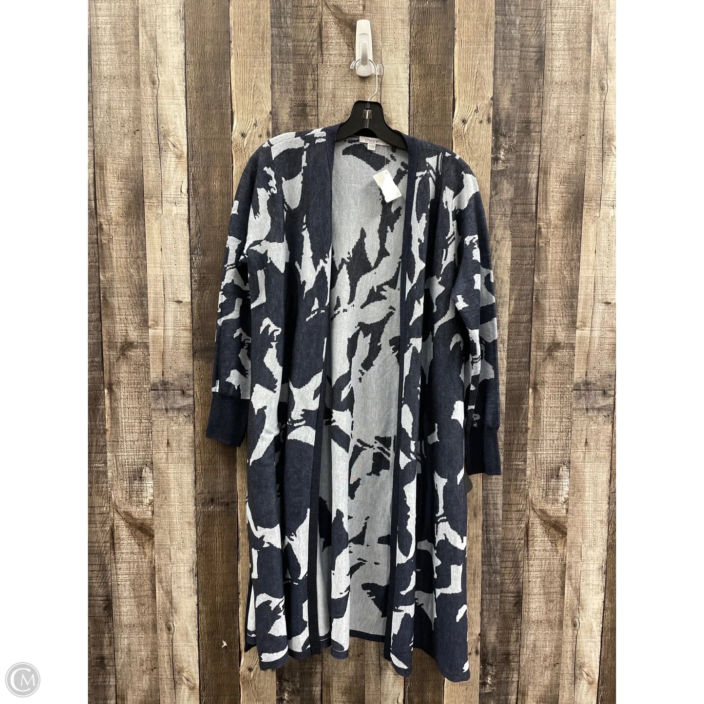 Cardigan By Chicos In Blue, Size: S