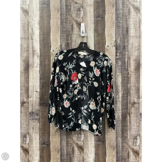 Cardigan By Loft In Black, Size: S