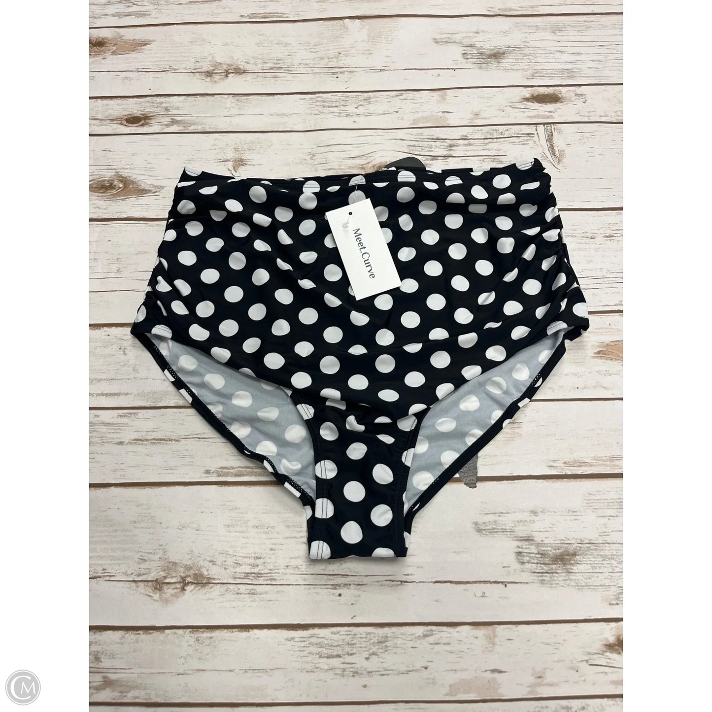 Swimsuit Bottom By Cme In Polkadot Pattern, Size: Xl