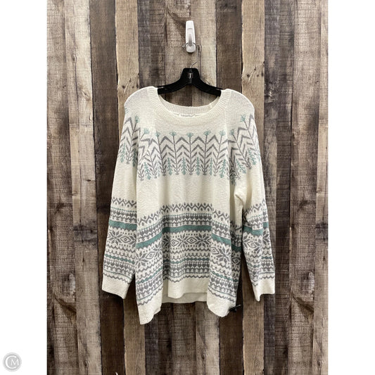 Sweater By Coldwater Creek In Multi-colored, Size: Xlp