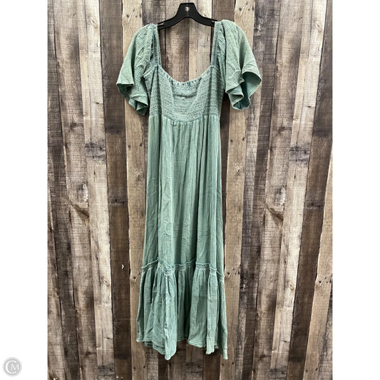 Dress Casual Maxi By Easel In Green, Size: M