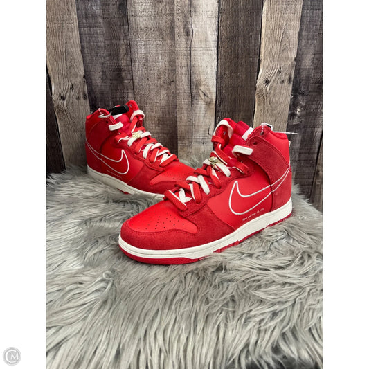 Shoes Athletic By Nike In Red, Size: 10.5