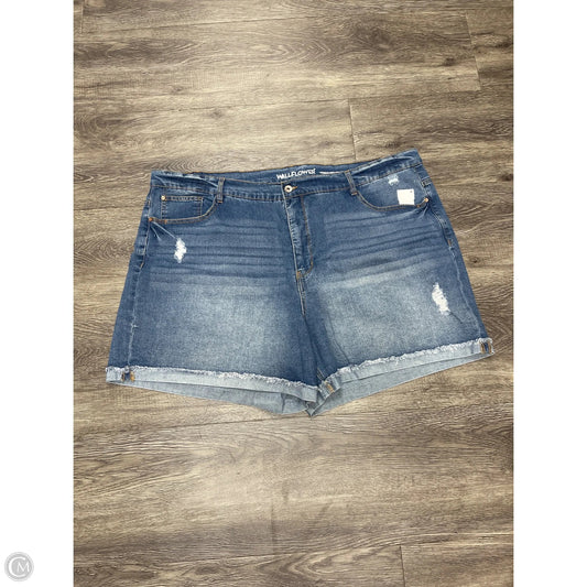 Shorts By Wallflower In Blue Denim, Size: 24