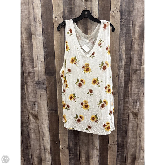 Top Sleeveless By Maurices In Multi-colored, Size: 4x