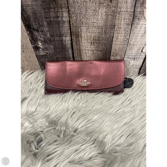 Wallet Designer By Coach, Size: Medium