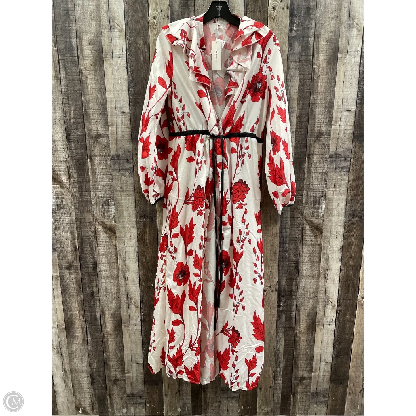 Dress Casual Maxi By Cme In Multi-colored, Size: L