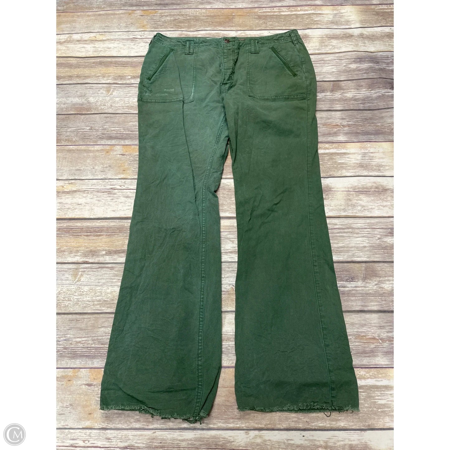 Pants Chinos & Khakis By Pilcro In Green, Size: 14