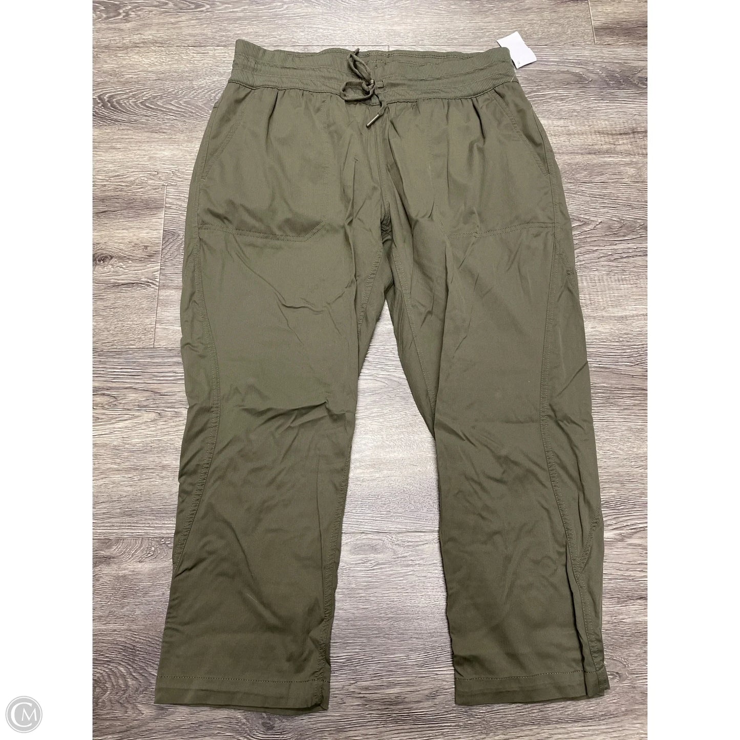 Athletic Capris By The North Face In Green, Size: L