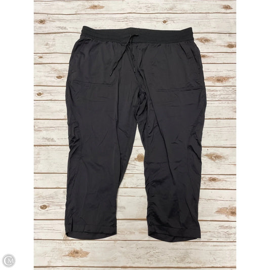 Athletic Capris By The North Face In Black, Size: 3x