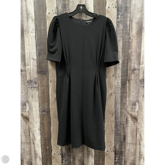 Dress Casual Midi By Express In Black, Size: M