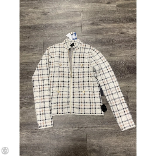 Blazer By Tahari By Arthur Levine In Plaid Pattern, Size: Xs