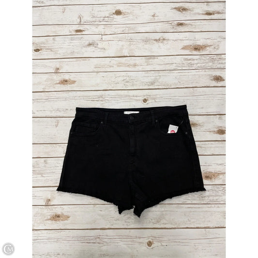 Shorts By Cme In Black Denim, Size: Xl