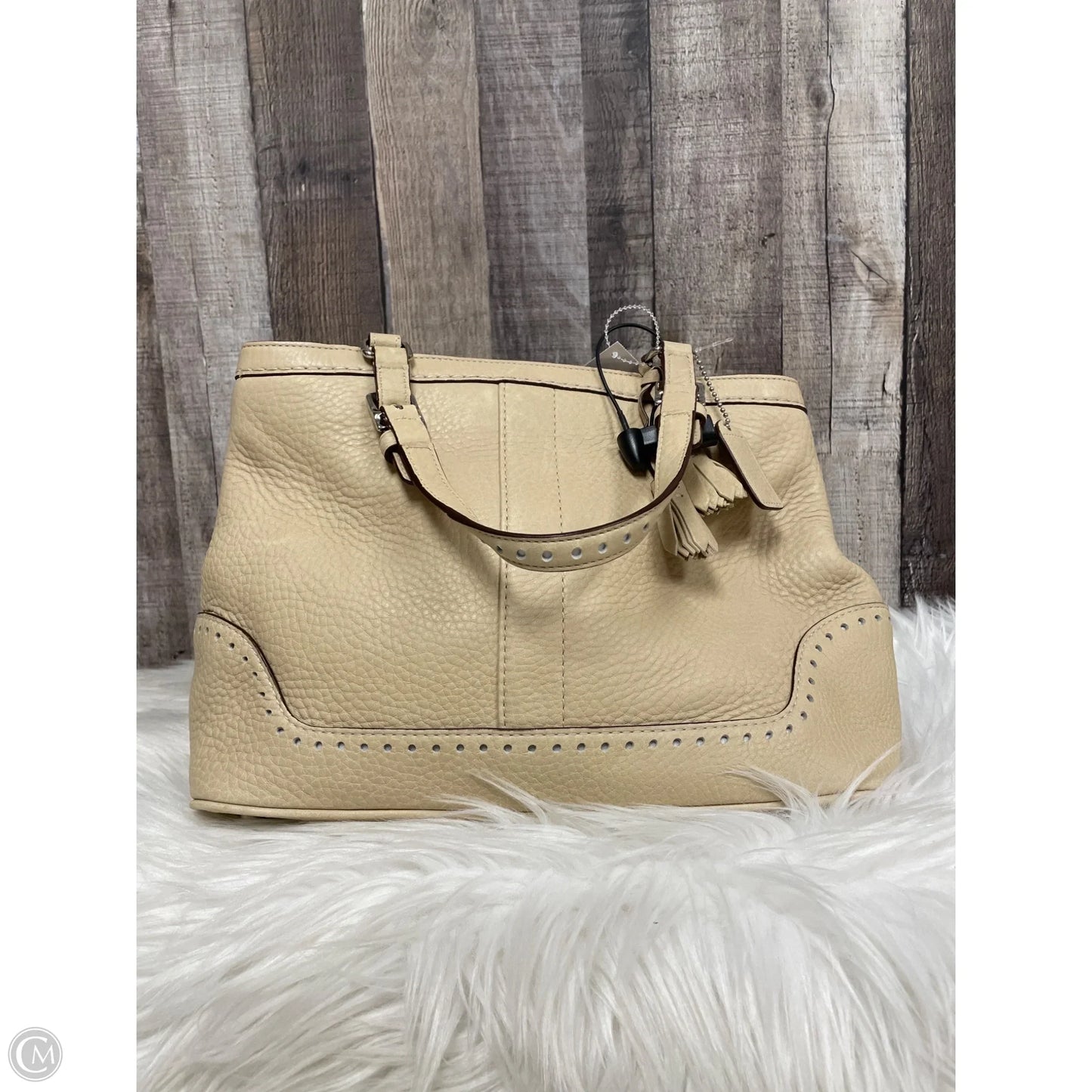 Handbag Designer By Coach, Size: Medium