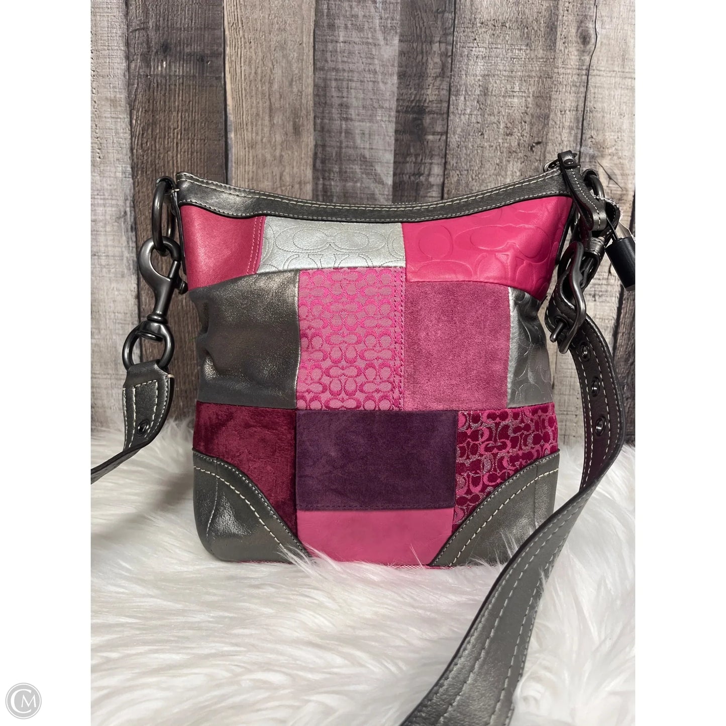 Crossbody Designer By Coach, Size: Medium