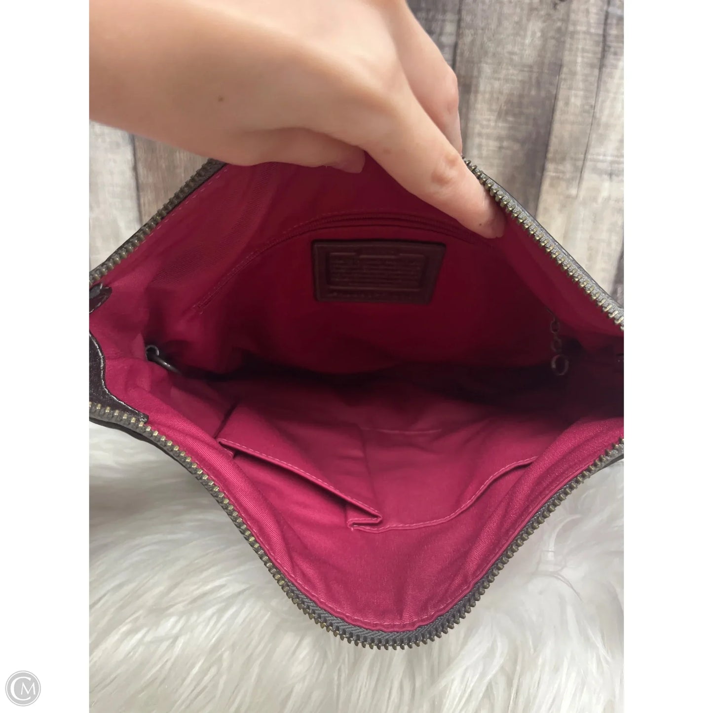 Crossbody Designer By Coach, Size: Medium