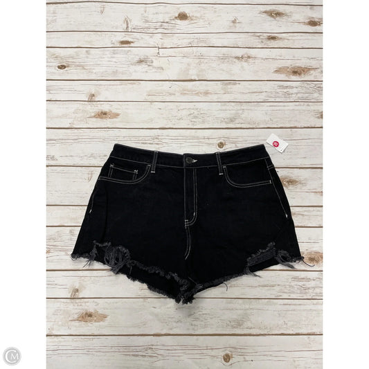 Shorts By So In Black Denim, Size: 14