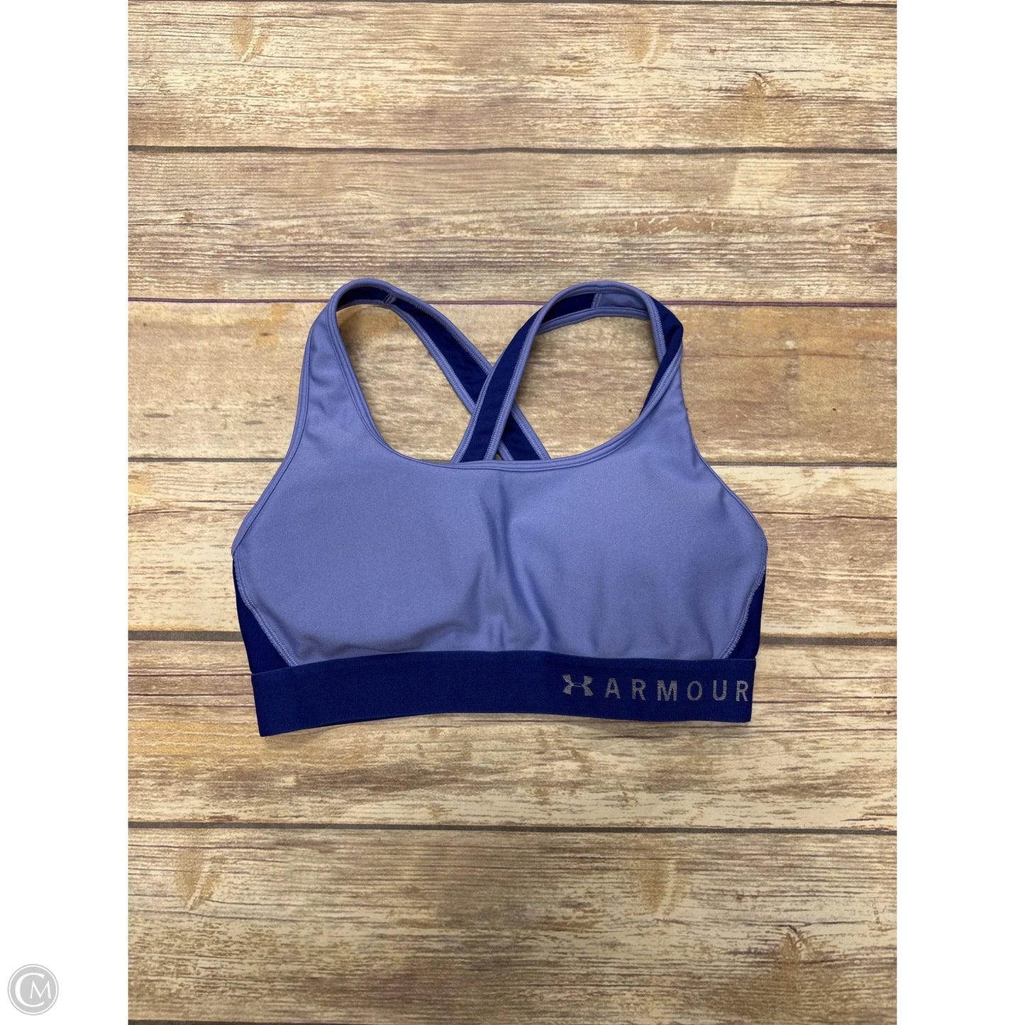 Athletic Bra By Under Armour In Blue, Size: M