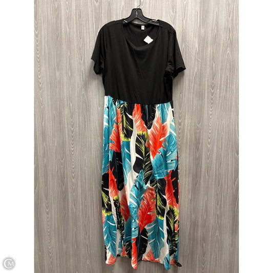 Dress Casual Maxi By Cme In Multi-colored, Size: Xl