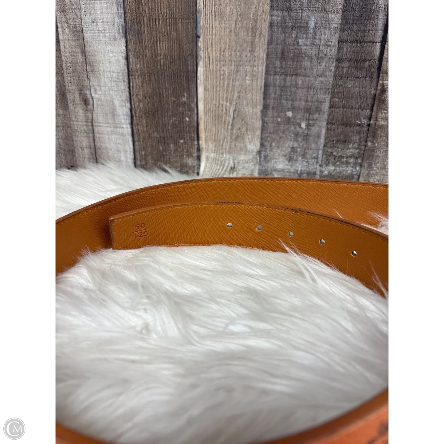 Belt Luxury Designer By Mcm, Size: Large