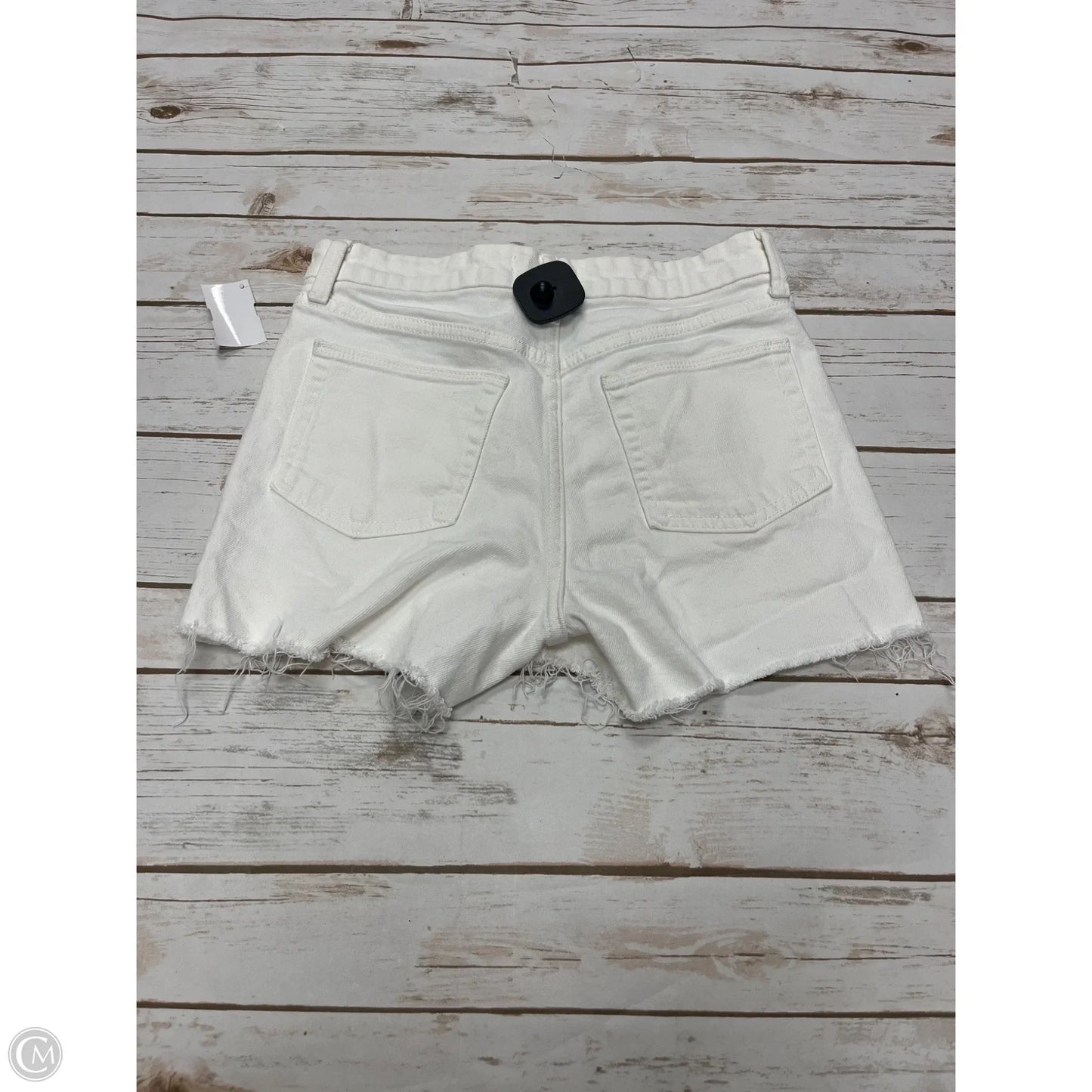 Shorts By Cme In White Denim, Size: M
