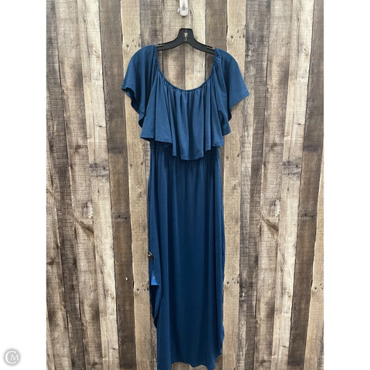 Dress Casual Maxi By Cupshe In Blue, Size: Xl