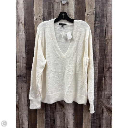 Sweater By Banana Republic In Cream, Size: Xl