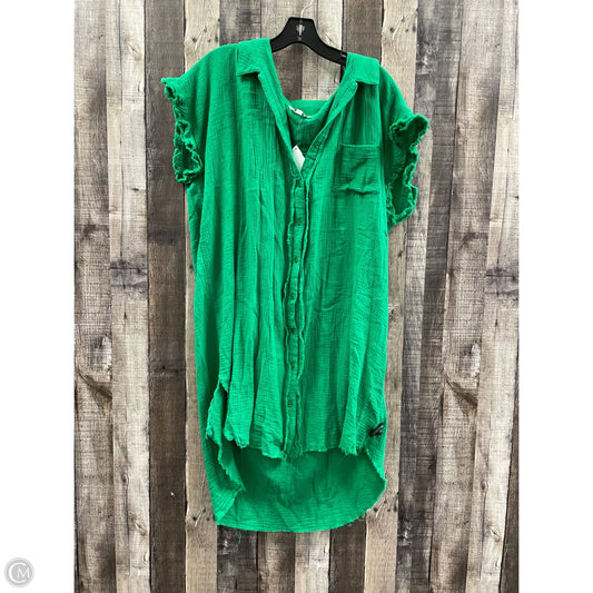 Dress Casual Short By Umgee In Green, Size: 2x