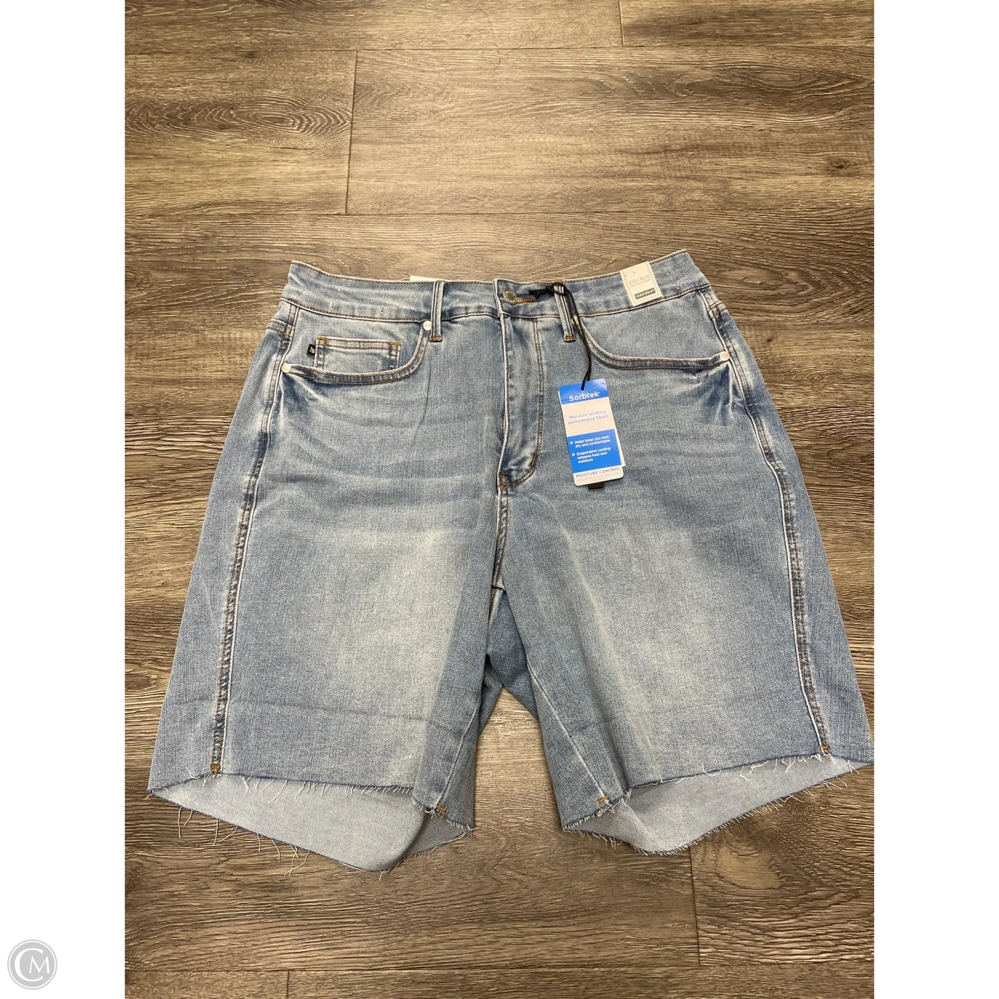 Shorts By Judy Blue In Blue Denim, Size: 1x