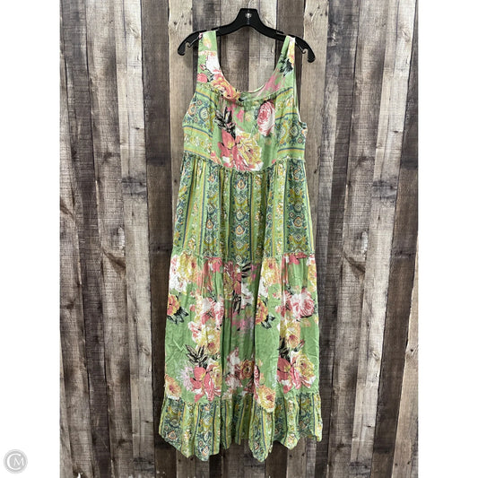 Dress Casual Maxi By Davi & Dani In Multi-colored, Size: 1x