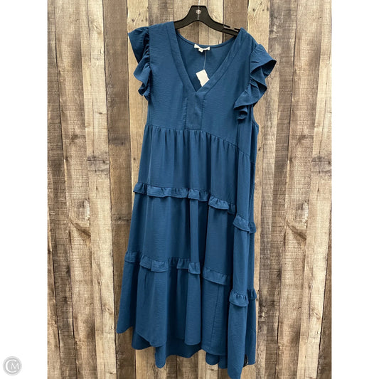 Dress Casual Maxi By Umgee In Teal, Size: 1x