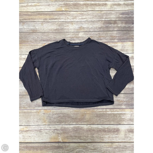 Sweatshirt Crewneck By Madewell In Grey, Size: L