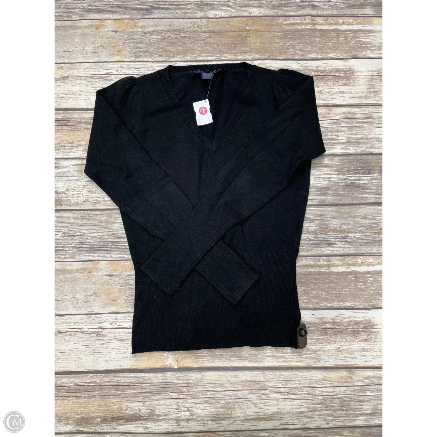 Sweater By French Connection In Black, Size: M